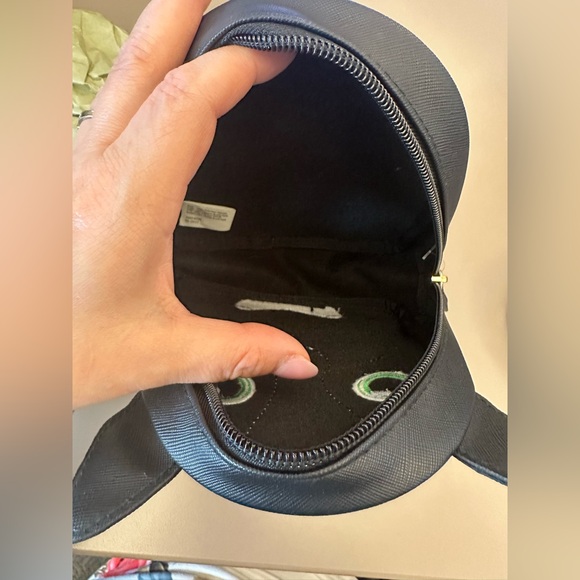 Bath & Body Works NWT Cute Dog Face Backpack with Plaid Bone - Picture 5 of 6